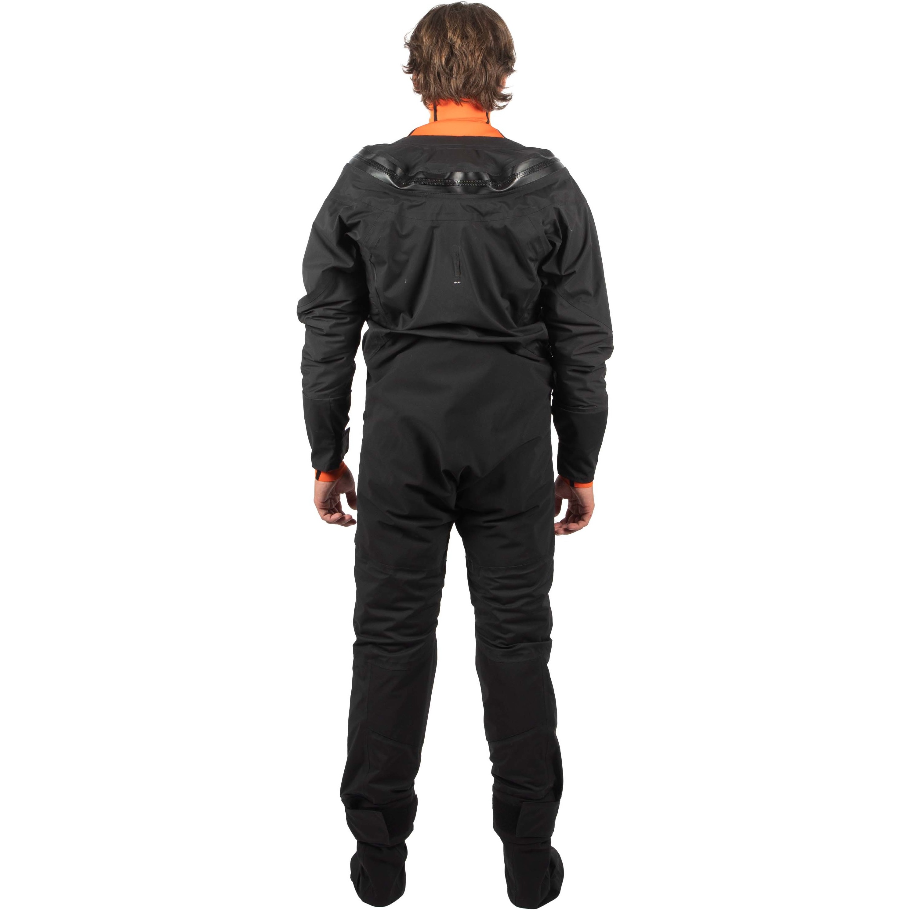 2025 Gul Mens Code Zero Stretch U-Zip Drysuit & Underfleece GM0368-B9 - Black